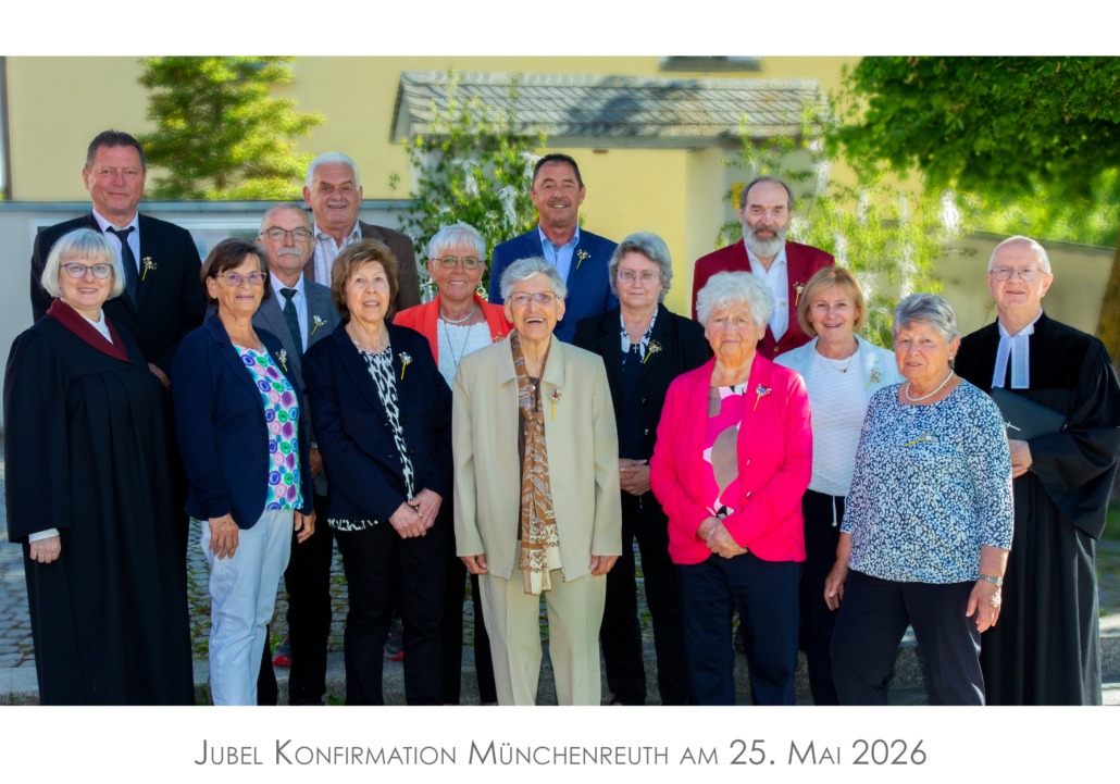 Jubelkonfirmation Muenchenreuth 2026